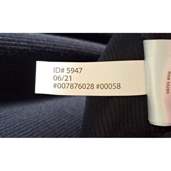 Express Women's XL Black Long Sleeve Rib Knit Sweater Dress Rhinestone Trim NEW - Picture 6 of 7